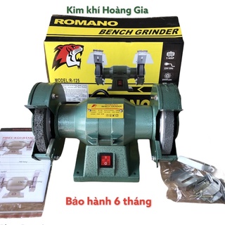 Máy mài hai đá ROMANO model-R125-máy mài 185w hàng chất lượng bảo hành 6 tháng giá rẻ nhất thị trường