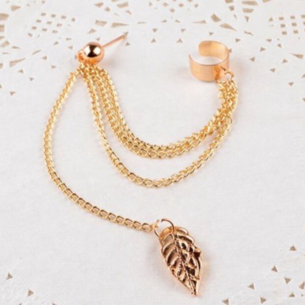 Khuyên tai gắn đá thời trang cho nữ