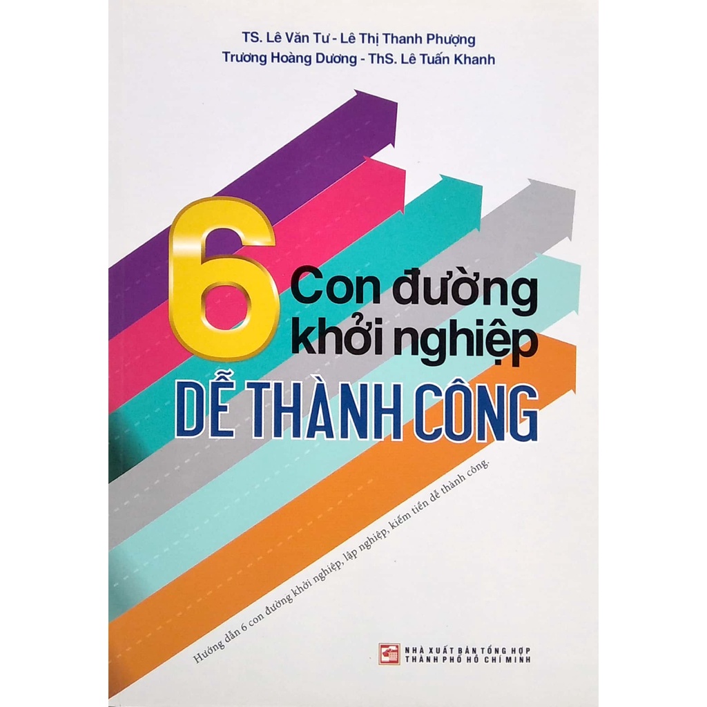 Sách 6 Con Đường Khởi Nghiệp Dễ Thành Công