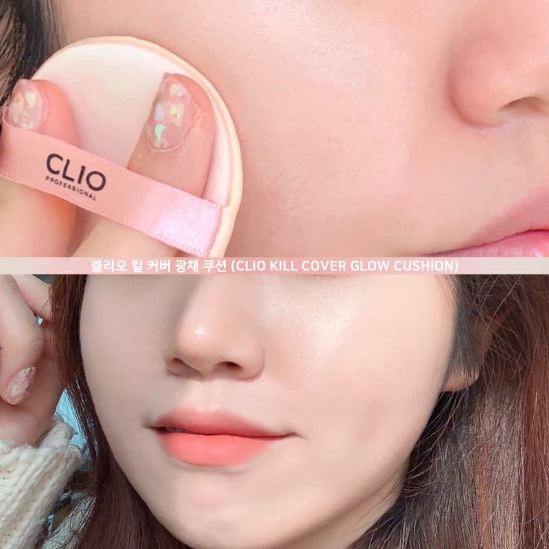 Phấn nước Clio Kill Cover Glow CUSHION ( hộp + 1 lõi kèm)