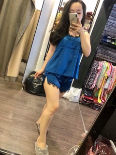 Đồ ngủ phi lụa loại 1 không nhăn
