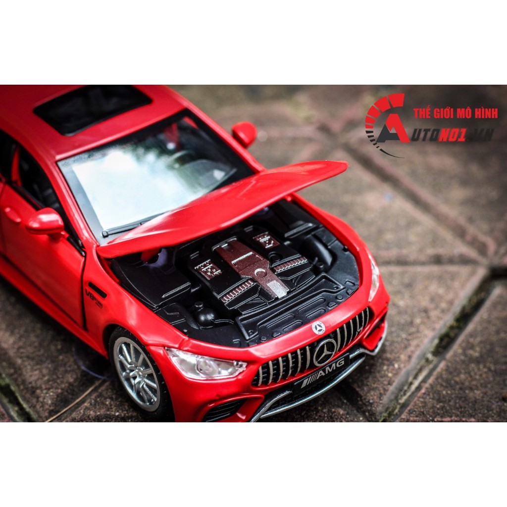 MÔ HÌNH XE MERCEDES AMG GT63 RED 1:32 DOUBLE HORSES NO BOX 6443