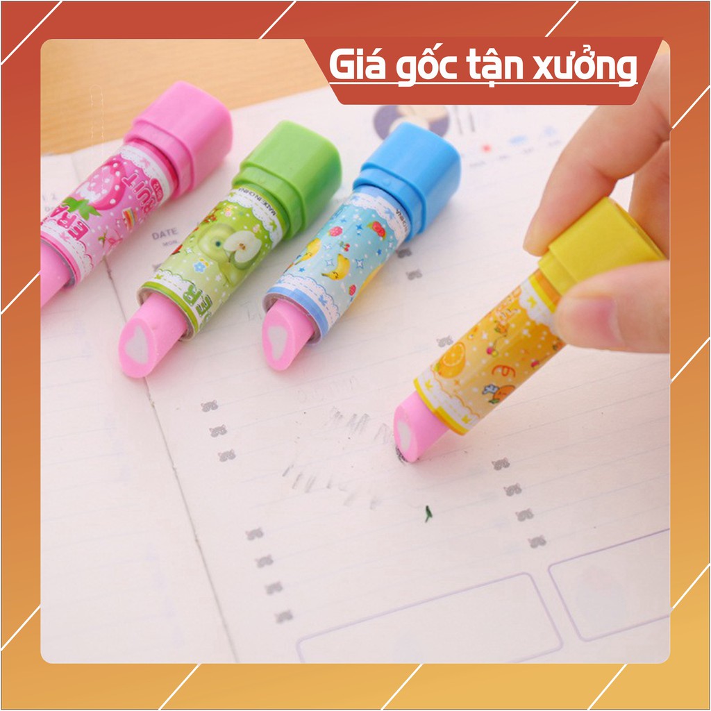 (Xả Hết)  Gôm tẩy bút hình cây son - 7462 (Mua Ngay)