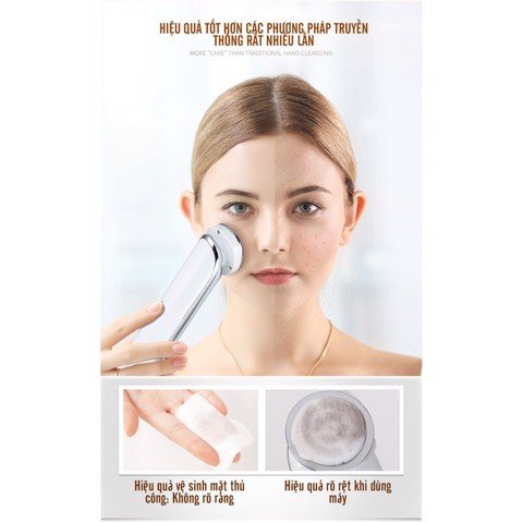 Máy Điện Di Đẩy Tinh Chất K.Skin Ion Facial Massager White KD9960