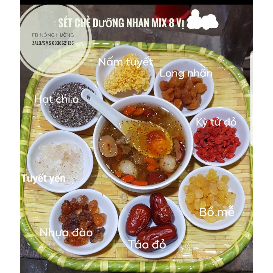 Tuyết yến - nhựa đào dưỡng nhan