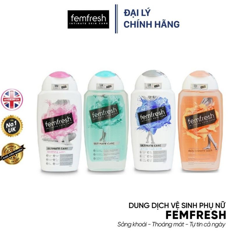 [ MẪU VÀ DATE MỚI NHẤT KÈM QUÀ TẶNG ] Dung dịch vệ sinh FEMFRESH chính hãng