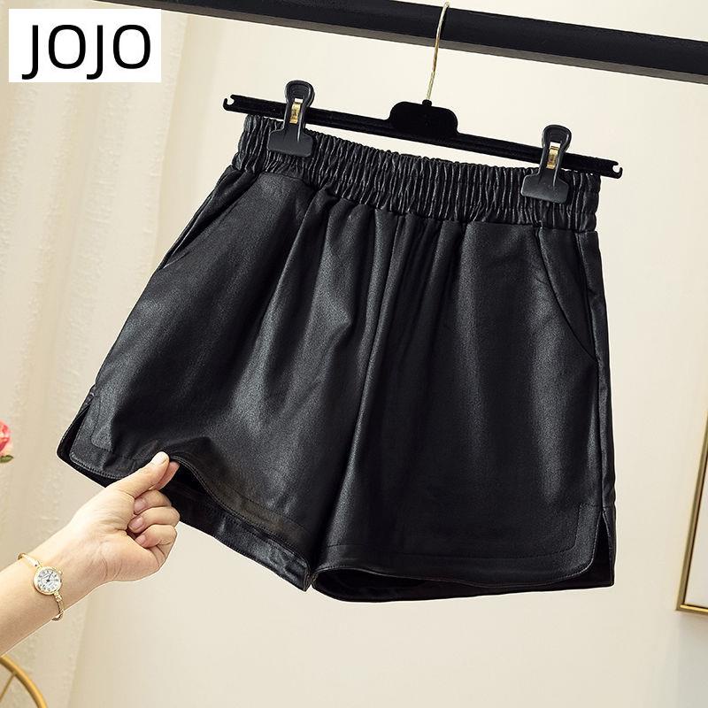 Quần Short Da Lưng Cao Ống Rộng Thời Trang Cho Nữ