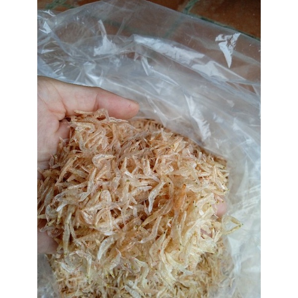 Tép ruốc khô to con sạch không cát k sạn tép mới tại biển hải tiến 36 đảm bao giá thị trường giá thấp nhất shoppe)