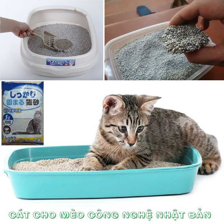 Cát Mèo Nhật Bản GAGETTE CAT hương CAFE (bán chạy) - bao 5 Lít (3.8kg/1 bao) – Cát Vệ Sinh Cho Mèo