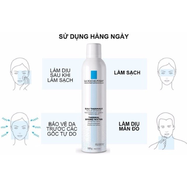 Xịt Khoáng Làm Dịu Và Bảo Vệ Da La Roche-Posay Thermal Spring Water laroche