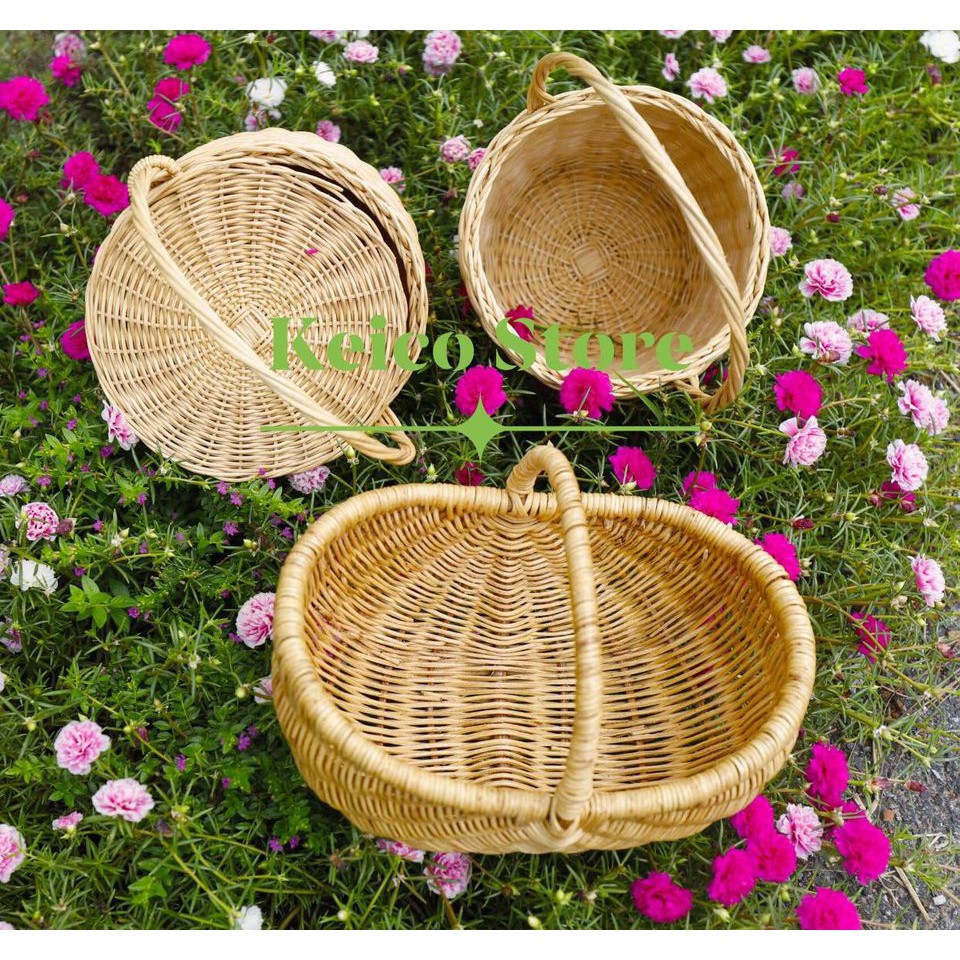 Giỏ mây thuyền