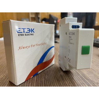 Đèn báo pha gắn rail ETEK 220V