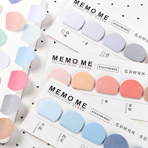 Giấy Dán Ghi Chú Nhiều Màu Sắc Tiện Dụng