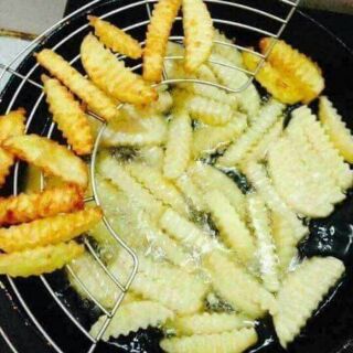 Vỉ gác chảo róc mỡ