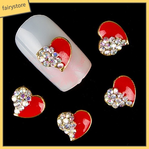 Set 10 Hạt Cườm 3D Lấp Lánh Chuyên Dụng Trang Trí Móng Nghệ Thuật
