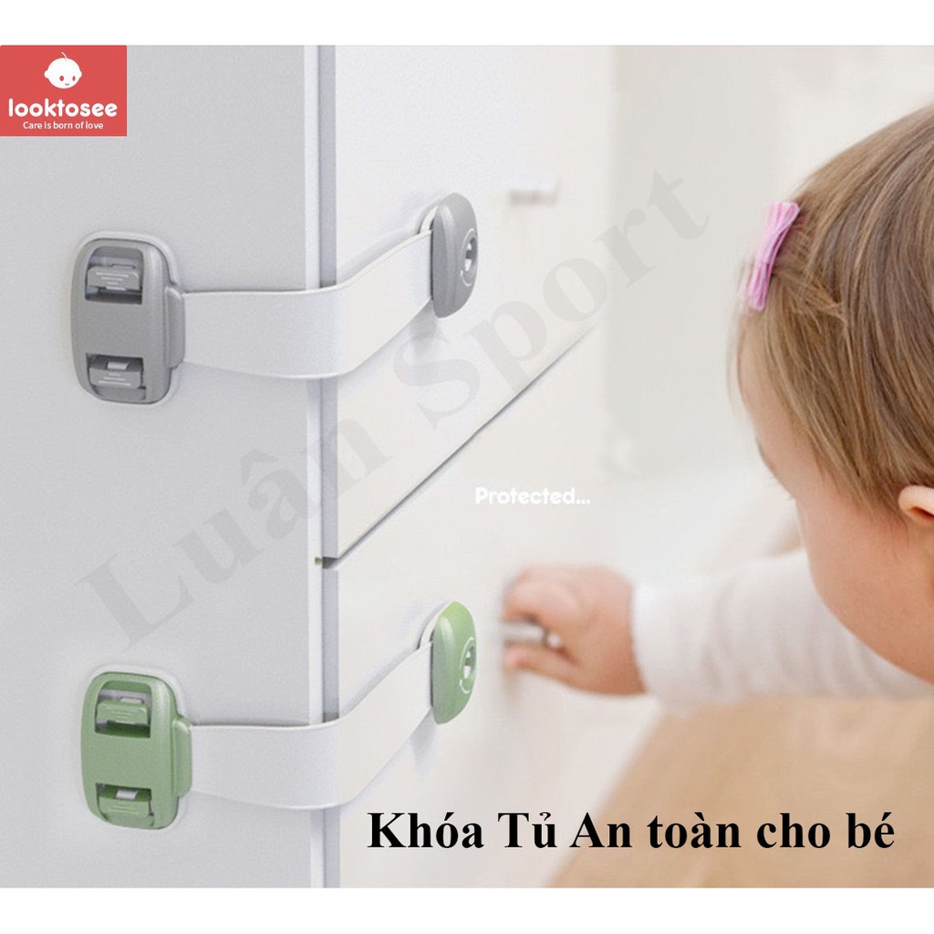 Khóa chốt cài tủ lạnh an toàn cho bé - khóa tủ