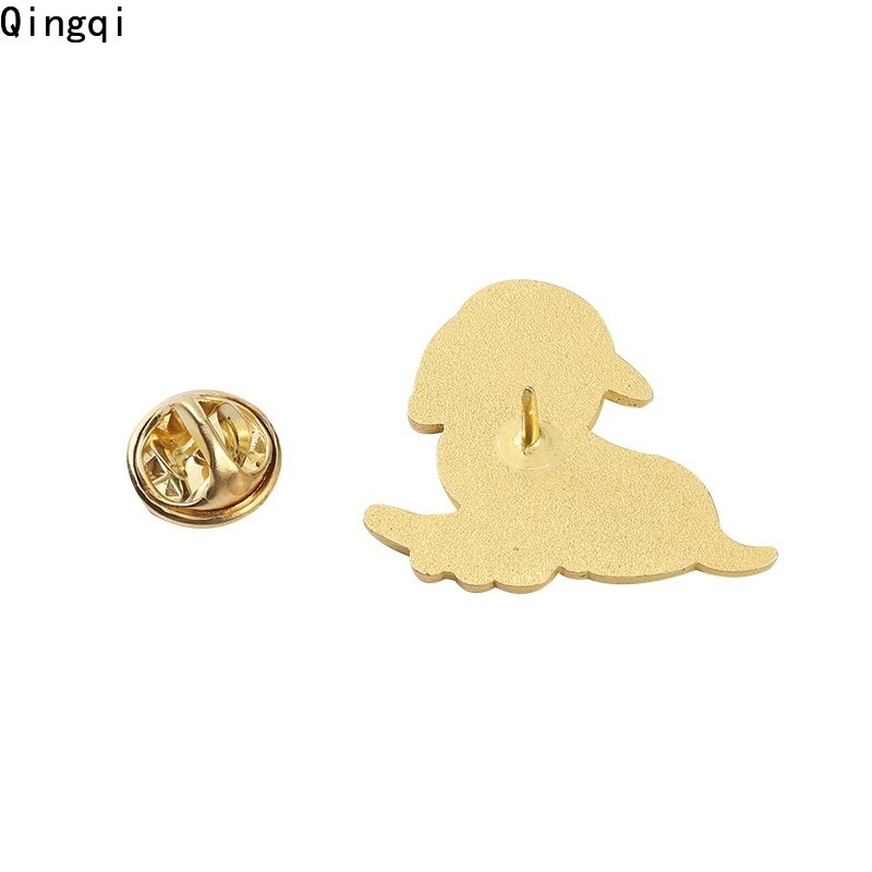 Ghim cài áo Miss Zoe hình chú cún trượt ván thời trang cá tính