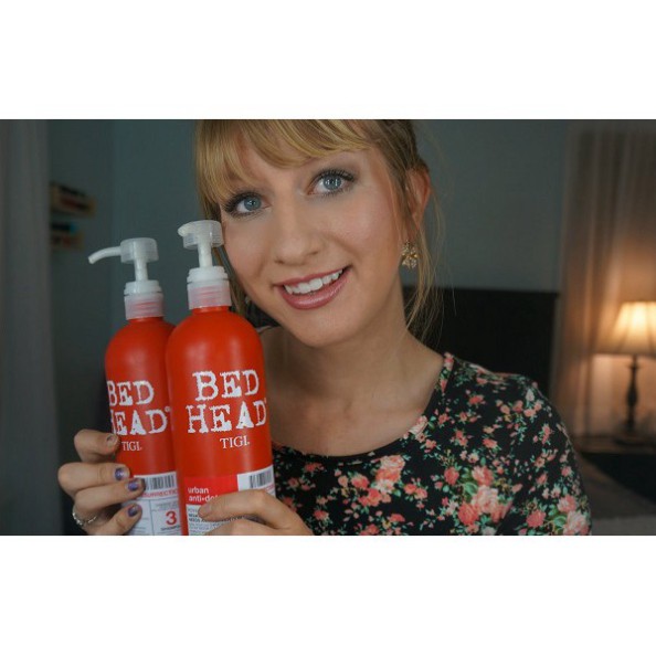 Cặp Dầu Gội Đầu + Dầu Xả (TIGI_BEDHEAD) Đỏ Phục Hồi Tóc Hư Tổn, Ngăn Ngừa Gãy Rụng Cấp độ 3 (750ml) | BigBuy360 - bigbuy360.vn