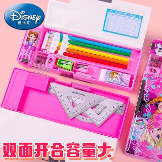 Disney Hộp Đựng Bút Bằng Nhựa Hình Bạch Tuyết Đa Năng Cho Bé Trai Ốp