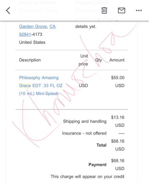 💥 Nước hoa mini nữ philosophy - chính hãng