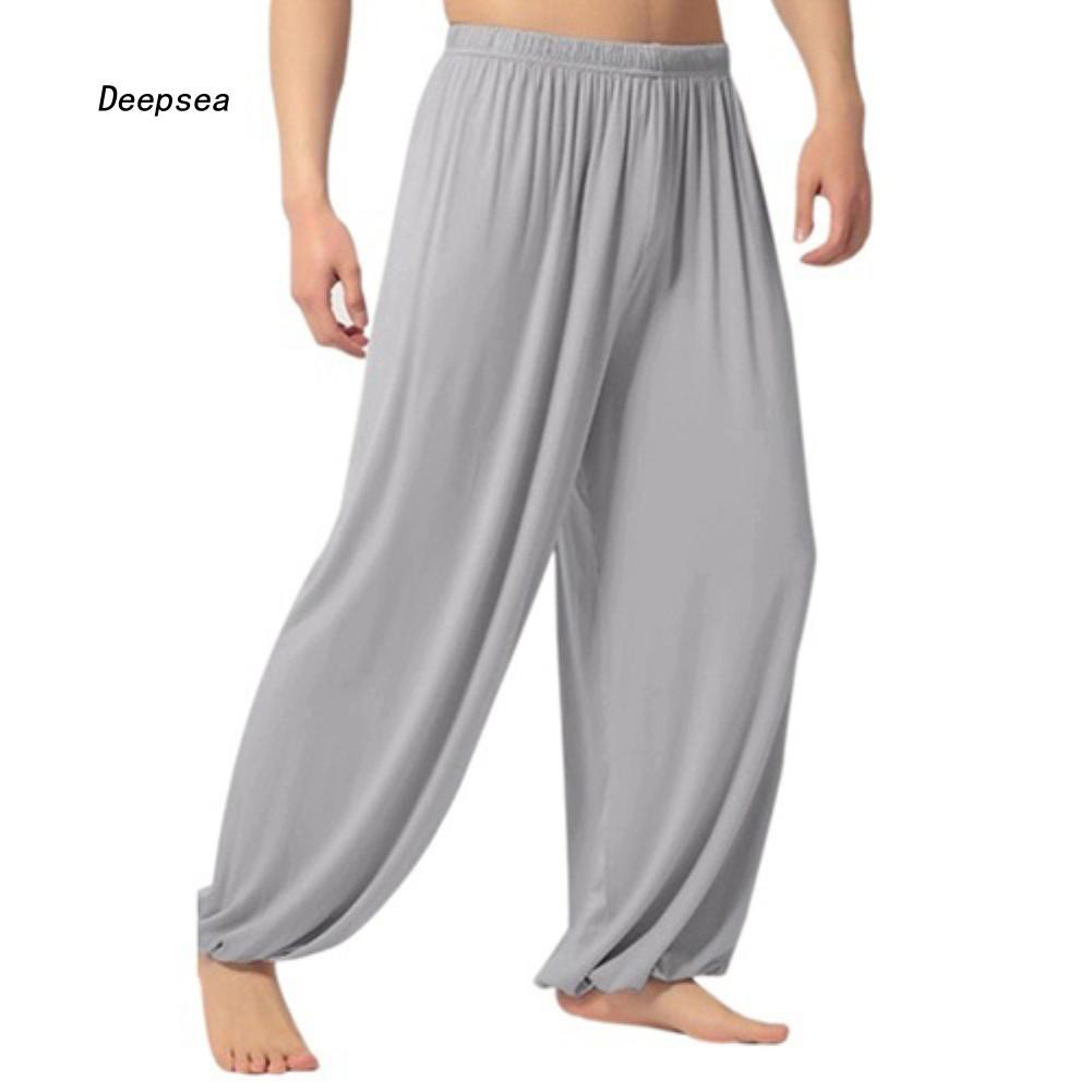 Quần Baggy Dài Ống Rộng Màu Sắc Thời Trang Cho Nam