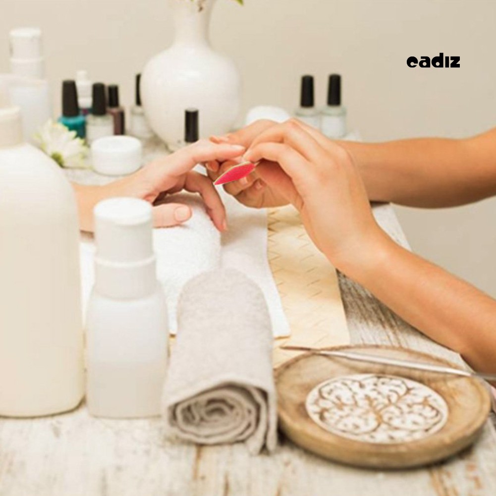 [Hàng mới về] Set 100 que dũa móng hai mặt dùng một lần tiện lợi sử dụng tại nhà/tiệm salon