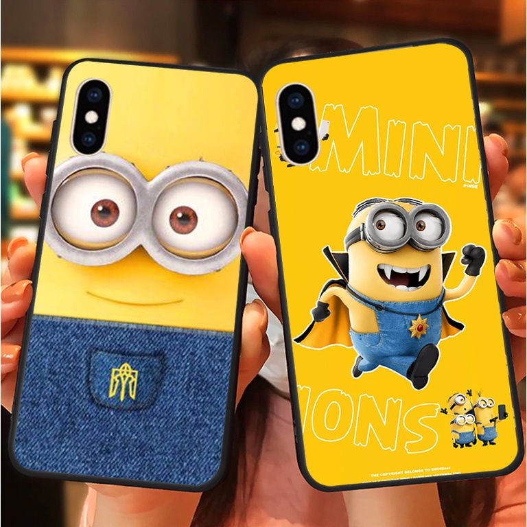 Ốp Iphone X / XS Max in hình minion cute dễ thương ,kẻ cắp mặt trăng  phong cách đẹp  vui nhộn đáng yêu