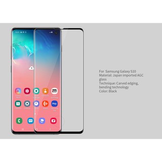 Kính Cường Lực Nillkin 3D CP+MAX Cho Samsung Galaxy S10 New