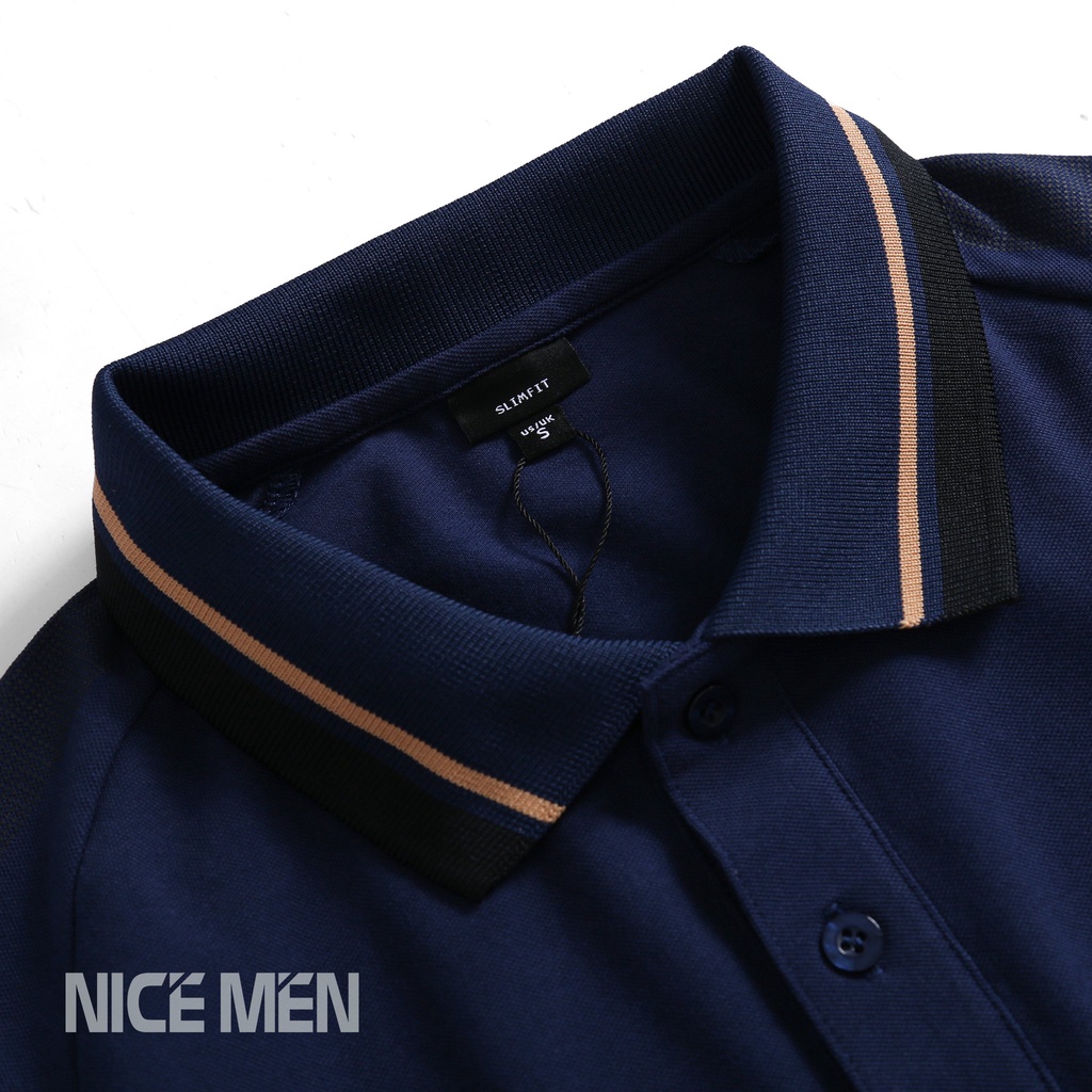 Áo thun nam POLO thiết kế vải cá sấu cotton cao cấp ngắn tay cực sang trọng lịch lãm NICEMENCVC