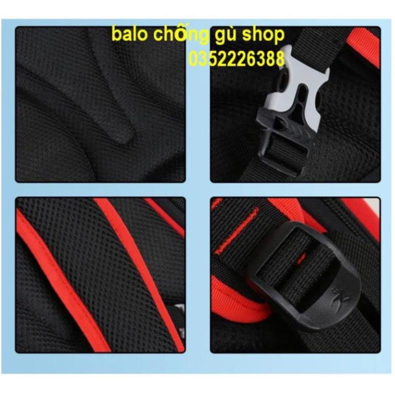Balo chống gù học sinh tiểu học, Cặp sách cho bé trai và bé gái cấp 1 họa tiết ngộ nghĩnh in nổi 3d