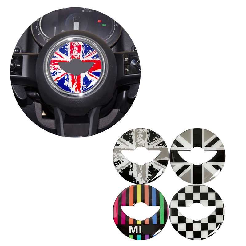 Miếng Dán Trang Trí Vô Lăng Xe Hơi Mini Cooper One S F55 F56 F60