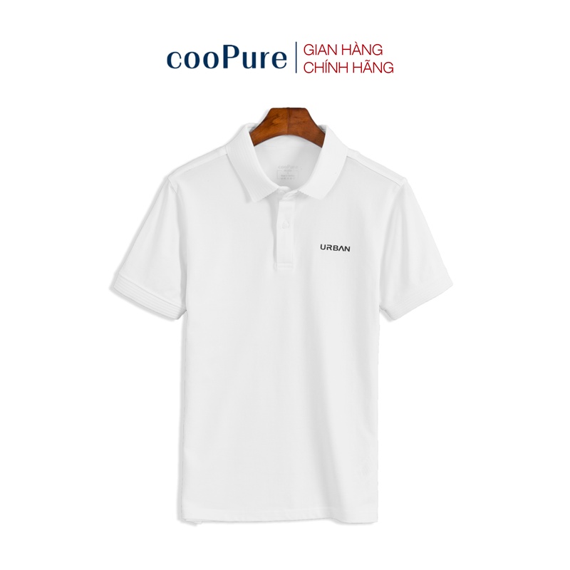 Áo Polo Nam Basic URBAN x cooPure có cổ chất liệu 100% cotton NO.1223