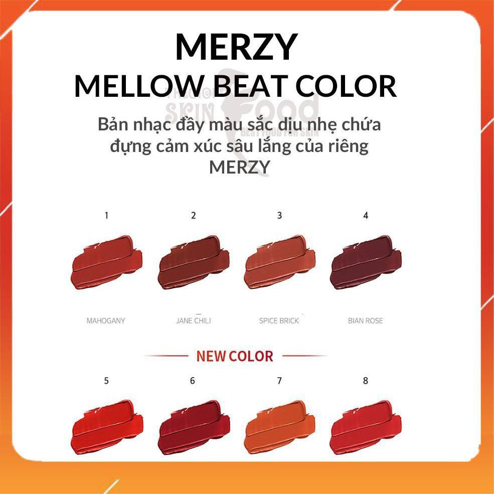 [CHÍNH HÃNG] Son Kem Lì, Siêu Mịn Merzy Bite The Beat Mellow Tint 4g | BigBuy360 - bigbuy360.vn