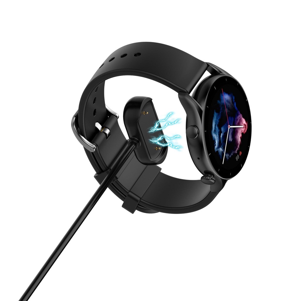 Bộ Đế Sạc USB Và Cáp Dữ Liệu Cho Huami Amazfit GTS3 GTR3 pro T-Rex 2 GTS 3 GTR 3 GTR 4 GTS 4
