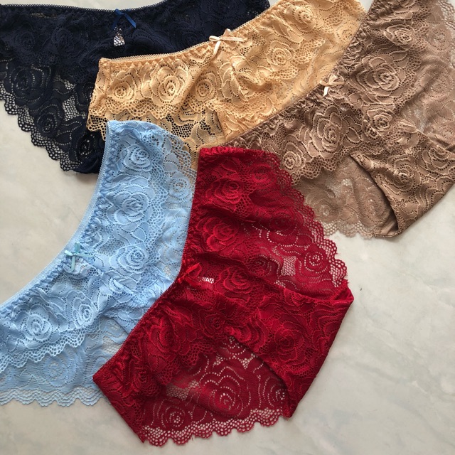 Combo 5 quần lót ren M-XXL