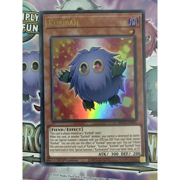Bài yugioh: kuribah