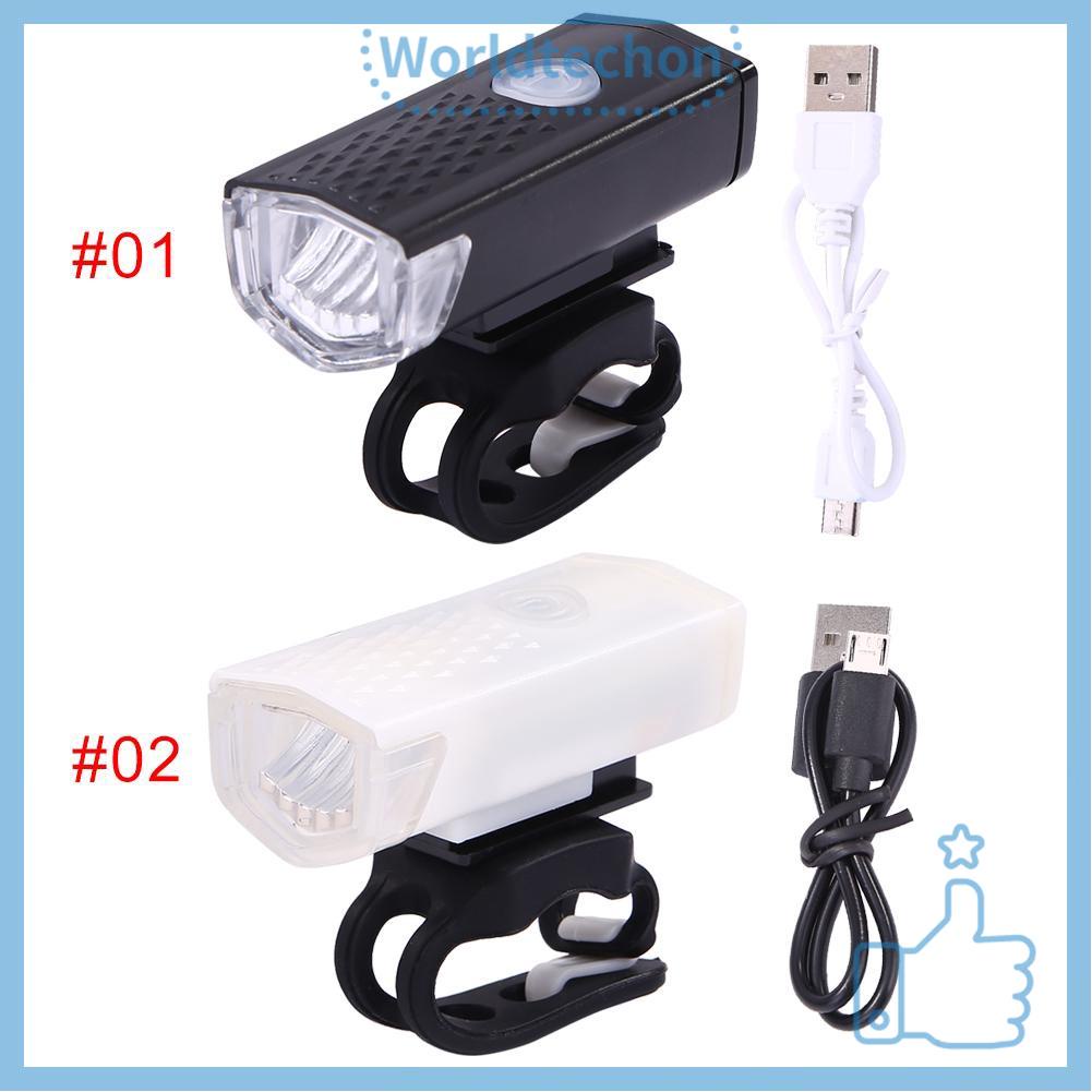 Đèn pha gắn xe đạp thiết kế có cổng sạc USB