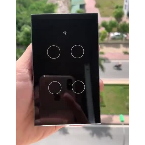 Công tắc thông minh Tuya Wifi, công tắc cảm ứng Wifi Tuya
