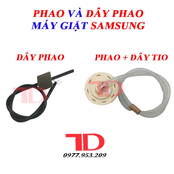 Phao máy giặt SAMSUNG kèm dây TIO, dây phao máy giặt SAMSUNG cửa trước