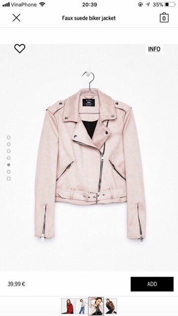 Áo khoác da lộn bsk