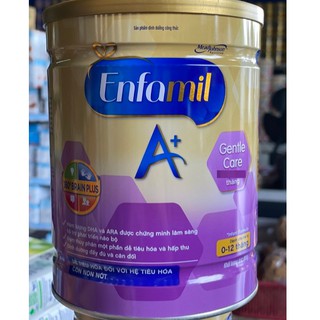 Sữa Bột Enfamil A+ Gentle Care 800g (0-12 Tháng)