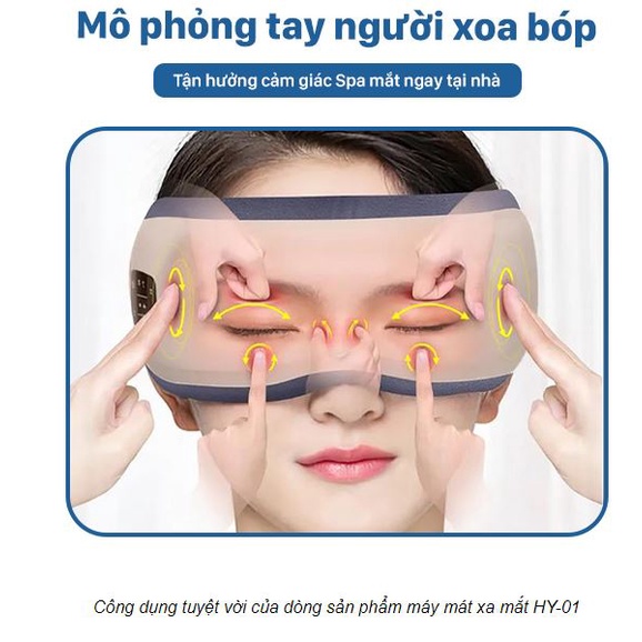 Máy massage mắt, Máy Massa Mắt Hồng Ngoại HY-01