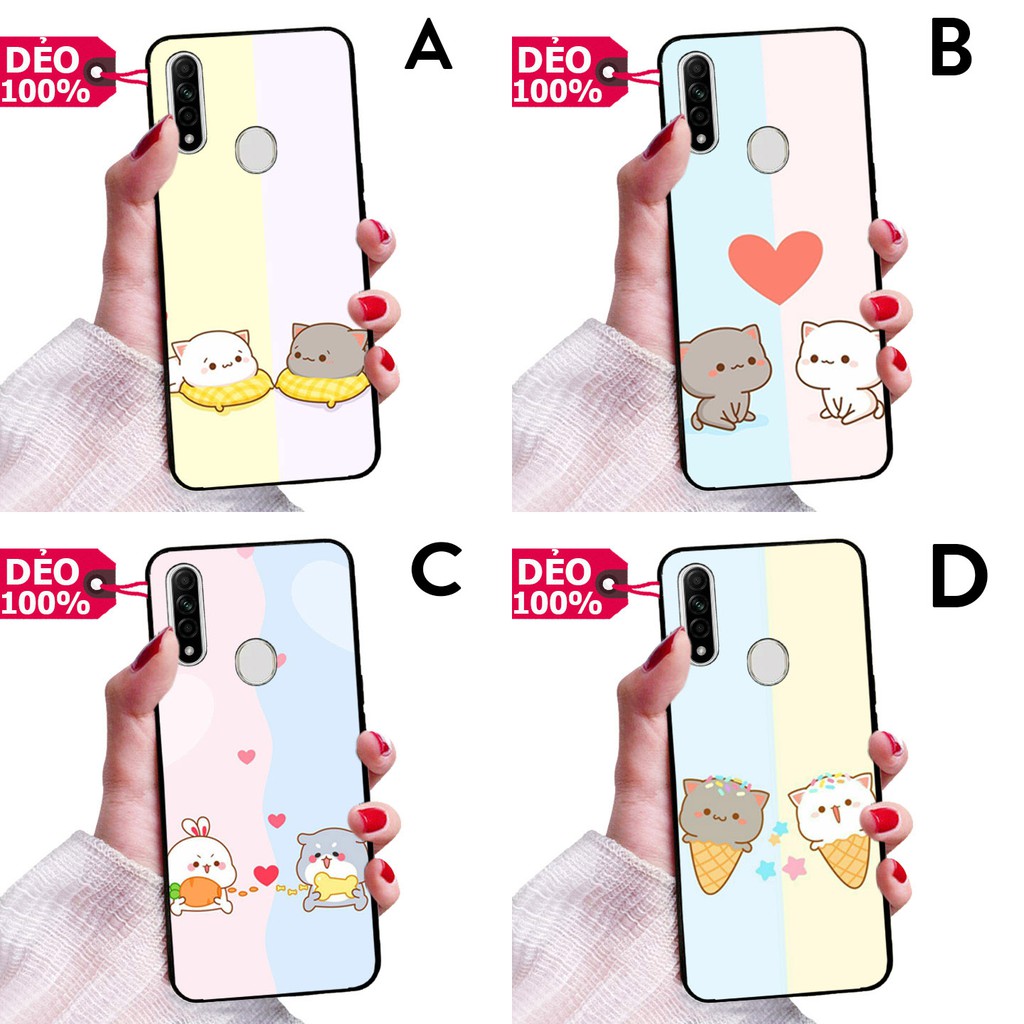 ỐP LƯNG DẺO OPPO A8 - A31 HÌNH NỀN HOẠT HÌNH COUPLE SIÊU CUTE PHỦ BÓNG NHƯ GƯƠNG