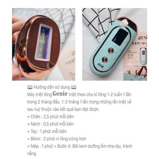 MÁY TRIỆT LÔNG LASER IPL GENIE