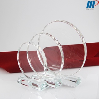 Cup Pha Lê Đĩa Mặt Trời Nhiều Kích Thước - Kỷ Niệm Chương Pha Lê - Quà Tặng Lưu Niệm