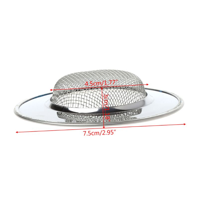 Nắp Chặn Lọc Rác Bằng Thép Không Gỉ Dành Cho Bồn Rửa Chén