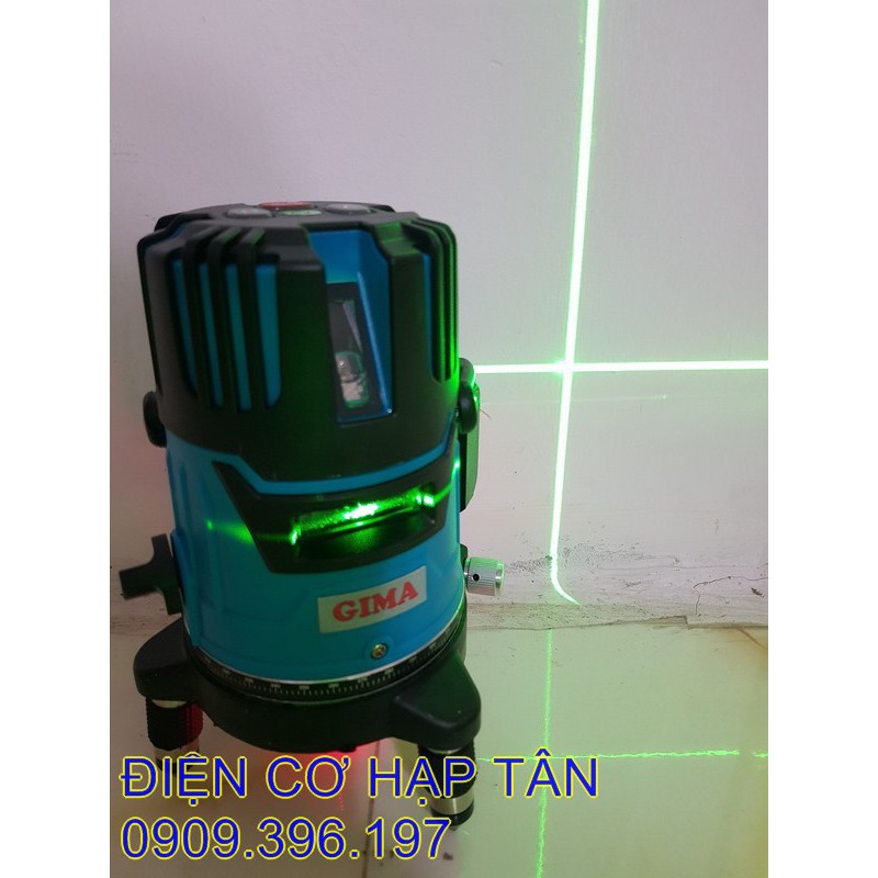 MÁY CÂN NƯỚC LASER 5 TIA  CHÍNH HÃNG GIMA _XANH