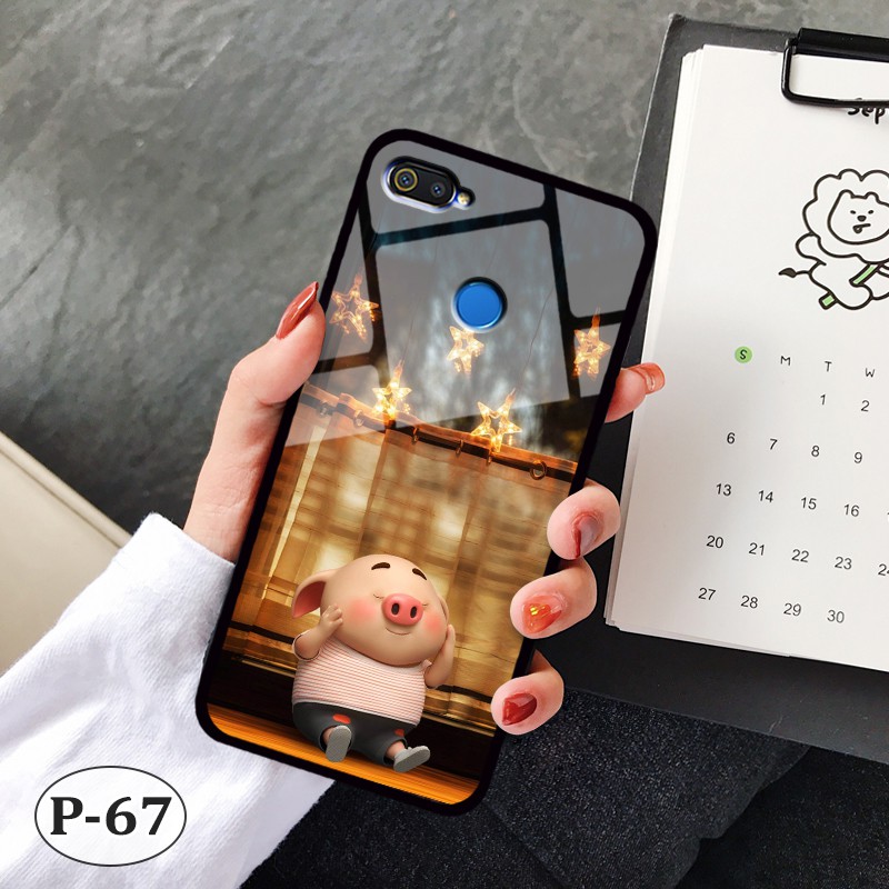 Ốp lưng kính OPPO F9/ Realme 2 Pro- hình 3D