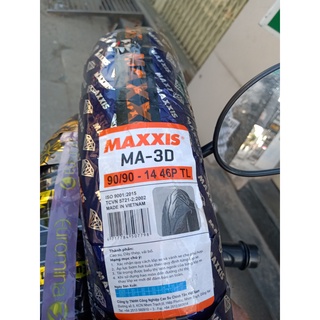Vỏ Maxxis 90/90-14 3D ( hình chụp trực tiếp )