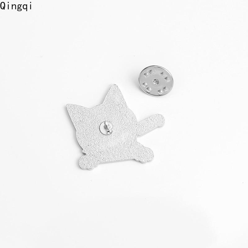 Ghim cài áo Miss Zoe hình chú mèo mun ngộ nghĩnh